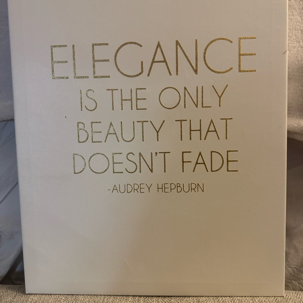 Wall Art with phrase